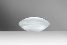 Besa Lighting 977252C - Besa Ceiling Nova 10 Marble 1x60W Medium Base