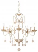  2665-717 - Colonial Charm - 5 Light Chandelier