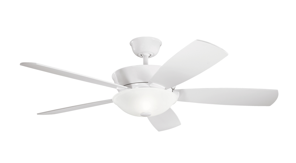 Skye LED 54" Fan White