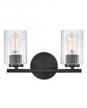  85582BK - Small Two Light Vanity