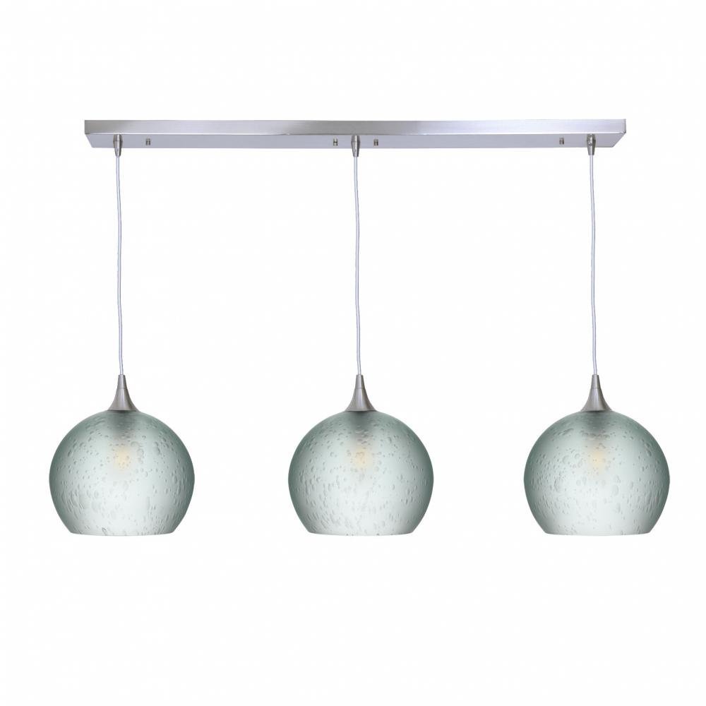 768 Celestial: 3 Pendant Linear Chandelier