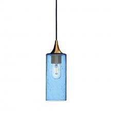  X1-513LUNSTB-PEN01-BRS-X4-04W - 513 Lunar: Single Pendant Light