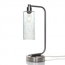 Bicycle Glass X1-515LUNCLR-LMP01-BNI-XX-04W - 515 Lunar: Table Lamp - Eco Clear / Brushed Nickel