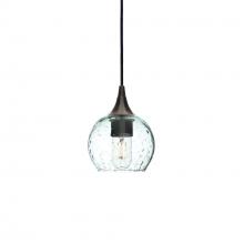 Bicycle Glass X1-763LUNCLR-PEN01-BNZ-X4-04W - 763 Lunar: Single Pendant Light