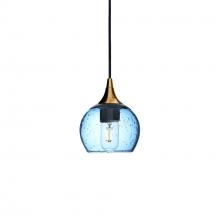  X1-763LUNSTB-PEN01-BRS-X4-04W - 763 Lunar: Single Pendant Light