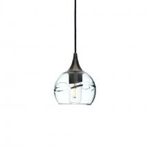  X1-763SWLCLR-PEN01-BNZ-X4-04W - 763 Swell: Single Pendant Light