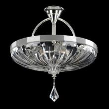 Kalco Allegri 028545-017-FR001 - Orecchini 6Lt Chrome w/ Firenze Clear Crystal Semi-Flush