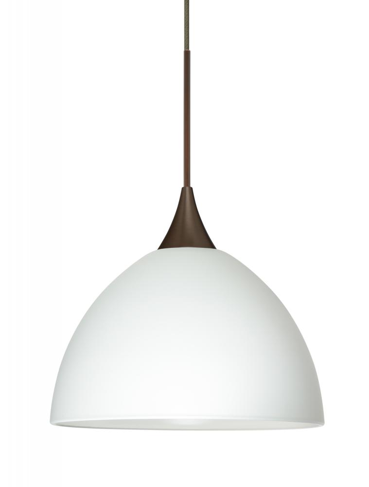 Besa Pendant Brella Bronze White 1x5W LED