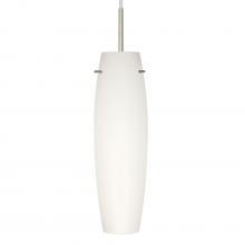 Besa Lighting 1JC-412107-LED-SN - Besa Suzi 11 Pendant Satin Nickel Opal Matte 1x9W LED