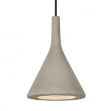  1JC-GALATN-LED-BK - Besa Gala Pendant, Tan, Black Finish, 1x9W LED