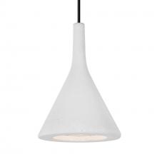  1JC-GALAWH-LED-BK - Besa Gala Pendant, White, Black Finish, 1x9W LED