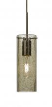  1JC-JUNI10LT-BR - Besa, Juni 10 Cord Pendant, Latte Bubble, Bronze, 1x60W Medium Base