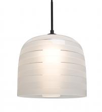 Besa Lighting 1JC-MITZI10FR-LED-BK - Besa Mitzi 10 Cord Pendant