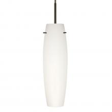 Besa Lighting 1JT-412107-BR - Besa Suzi 11 Pendant Bronze Opal Matte 1x100W MAX E26 Base