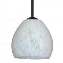 Besa Lighting 1TT-412219-LED-BK - Besa Bolla LED Pendant Carrera Black 1x9W LED