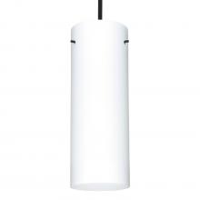 Besa Lighting 1TT-412807-BK - Besa Stem Pendant Stilo 18 Black Opal Matte 1x150W MAX MAX E26 Base