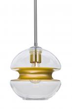 Besa Lighting 1TT-HULA8GD-EDIL-SN - Besa Hula 8 Stem Pendant