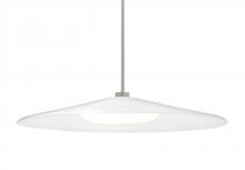 Besa Lighting 1TT-SWANWH-LED-SN - Besa Swan Stem Pendant