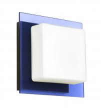  1WS-773592-BR - Besa Wall Alex Bronze Opal/Blue 1x50W G9