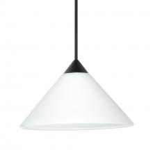  1XC-117607-BK - Besa Pendant Kona, Black Finish, White 1x50W MAX GY6.35 Base