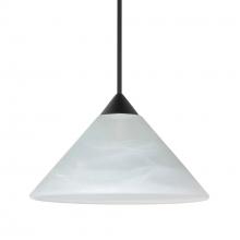  1XC-117652-BK - Besa Pendant Kona, Black Finish, Marble 1x50W MAX GY6.35 Base