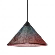  1XC-117691-BK - Besa Pendant Kona, Black Finish, Bi-Color 1x50W MAX GY6.35 Base