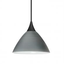  1XC-1743TN-BK - Besa Pendant Domi, Black Finish, Titan 1x50W MAX GY6.35 Base