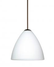  1XC-177907-LED-BR - Besa Pendant Mia Bronze Opal Matte 1x5W LED