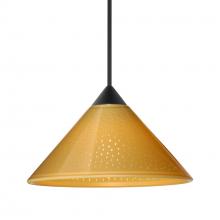  1XC-282490-BK - Besa Pendant Kona, Black Finish, Mango Starpoint 1x50W MAX GY6.35 Base