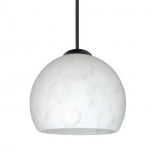 Besa Lighting 1XC-565819-BK - Besa Pendant Palla 5, Black Finish, Carrera 1x50W MAX GY6.35 Base