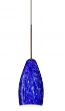  1XC-719886-BR - Besa Pendant Karli Bronze Blue Cloud 1x50W Halogen