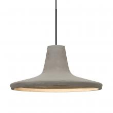  1XC-MODUSTN-LED-BK - Besa Modus Pendant, Tan, Black Finish, 1x9W LED