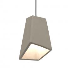  1XC-SKIPTN-LED-BK - Besa Skip Pendant, Tan, Black Finish, 1x9W LED