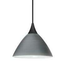  1XT-1743TN-BK - Besa Pendant Domi, Black Finish, Titan 1x50W MAX GY6.35 Base