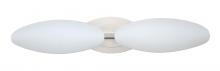 Besa Lighting 2WM-272707-SN - Besa Wall Aero Satin Nickel Opal Matte 2x60W G9