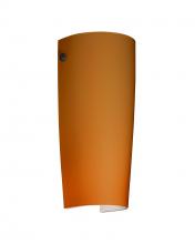 Besa Lighting 704180-LED-BK - Besa Tomas LED Wall Amber Matte Black 1x8W LED