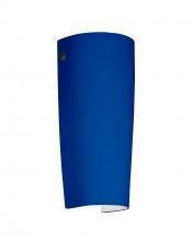  7041CM-BK - Besa Wall Tomas Black Cobalt Blue Matte 1x75W Medium Base