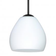 Besa Lighting B-412207-BK - Besa Bolla Pendant For Multiport Canopy Black Opal Matte 1x50W MAX E12 Base