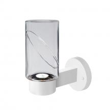  BLINKCL-WALL-LED-WH - Blink Outdoor Sconce, Clear/Clear, White Finish, 1x4W LED