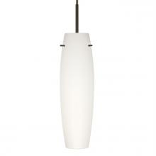 Besa Lighting J-412107-BR - Besa Suzi 11 Pendant For Multiport Canopy Bronze Opal Matte 1x100W MAX E26 Base