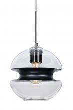 Besa Lighting J-HULA8BK-EDIL-SN - Besa Hula 8 Cord Pendant