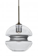 Besa Lighting J-HULA8SL-BR - Besa Hula 8 Cord Pendant