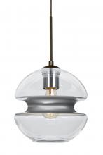 Besa Lighting J-HULA8SL-EDIL-BR - Besa Hula 8 Cord Pendant