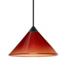  RXP-117681-BK - Besa Pendant Kona, Black Finish, Sunset 1x50W MAX GY6.35 Base