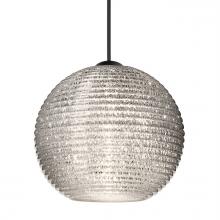  RXP-4615GL-BK - Besa Pendant Kristall 6, Black Finish, Glitter 1x35W MAX GY6.35 Base