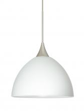 Besa Lighting RXP-467907-LED-SN - Besa Pendant Brella Satin Nickel White 1x5W LED