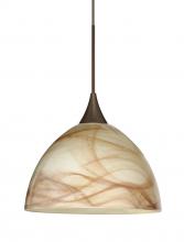 Besa Lighting RXP-467983-LED-BR - Besa Pendant Brella Bronze Mocha 1x5W LED