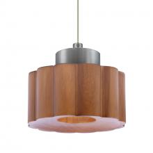  RXP-KAOMD-LED-SN - Besa Kao Pendant, Medium Shade, Black Finish, 1x3W LED