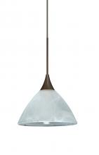  X-174352-BR - Besa Pendant For Multiport Canopy Domi Bronze Marble 1x50W Halogen