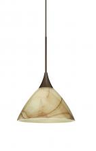  X-174383-BR - Besa Pendant For Multiport Canopy Domi Bronze Mocha 1x50W Halogen